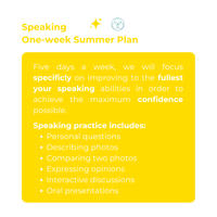 Plan Verano Speaking