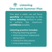Plan verano listening